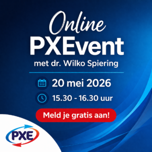 Blauwe visuals voor een evenement op 20 mei 2026